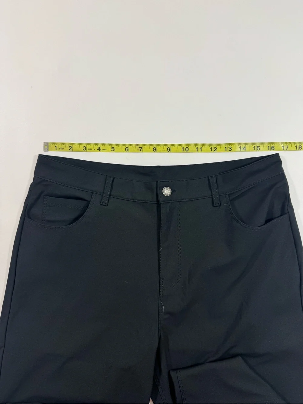 New Fabletics The Don 5 Pocket Pants Black Baggy Fit